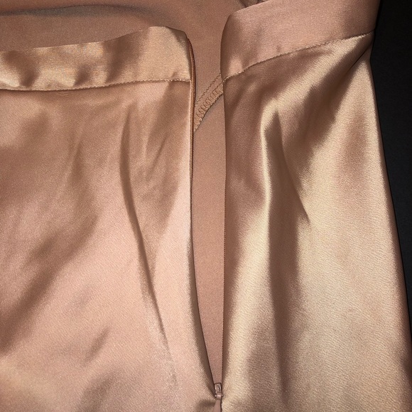 Banana Republic Long Length Maxi Skirt Size‎ 6 NEW champagne color - Picture 8 of 10